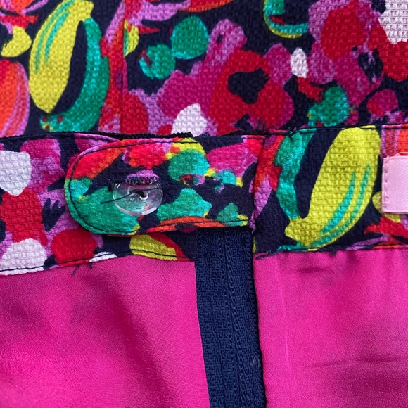 LILLY PULITZER • Clover Skirt Floral Multicolor Wild Confetti Size 8 - Picture 8 of 16